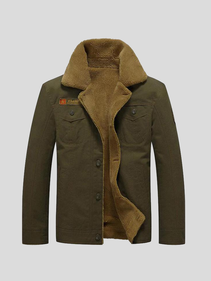 Frederik | Eksklusiv Læderjakke i Lammeskind