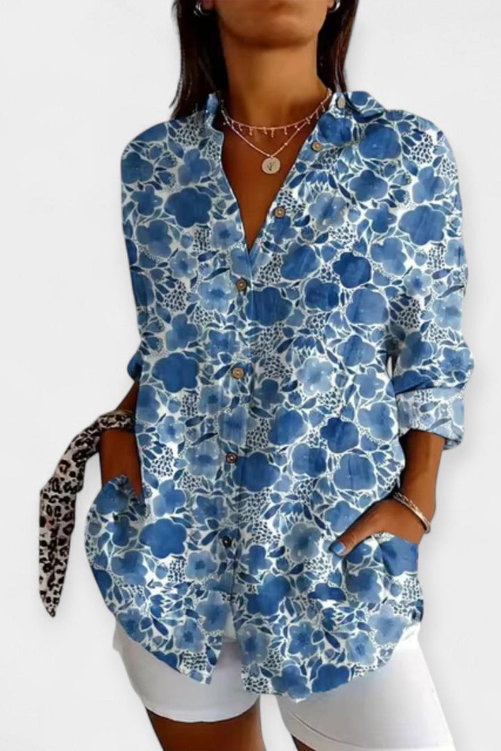 Frida | Floral Print Shirt