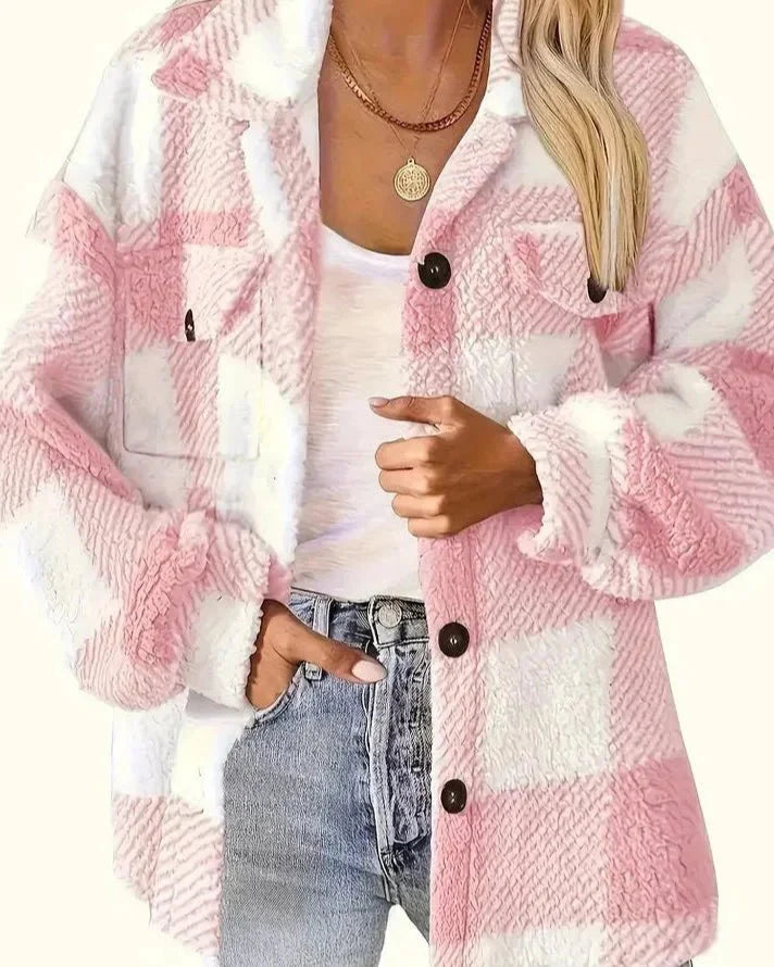 Gitte | Elegant Fleece Jacket