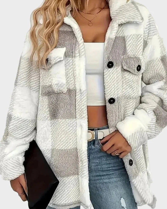 Gitte | Elegant Fleece Jacket