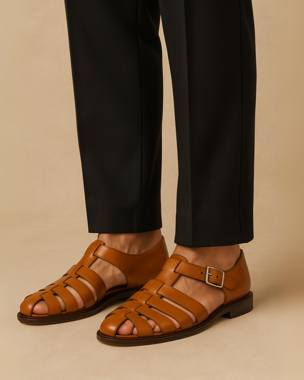 Grazio™ | Lukkede Sandaler med Rem