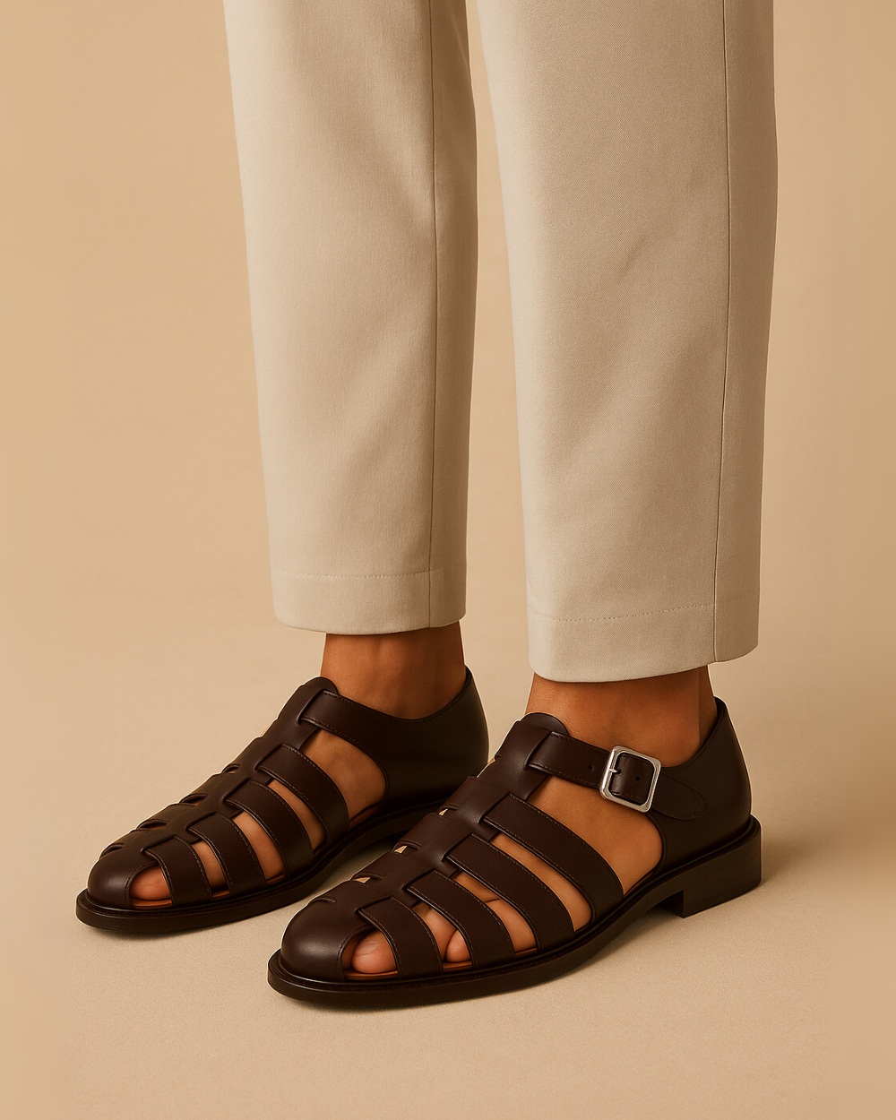 Grazio™ | Lukkede Sandaler med Rem