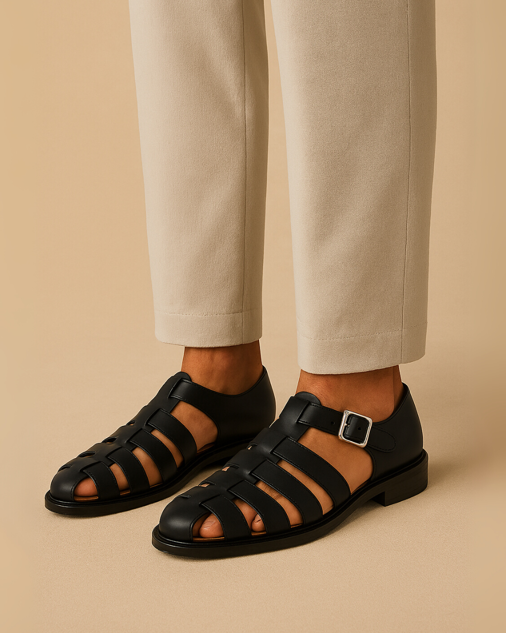 Grazio™ | Lukkede Sandaler med Rem