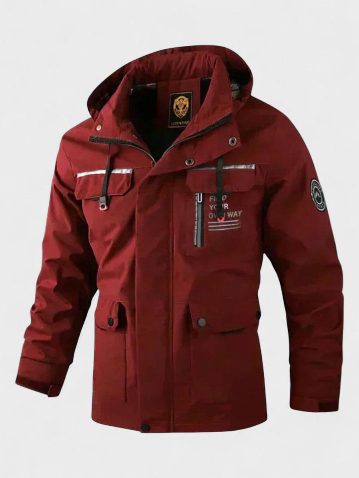 Harden | Herre vinterjakke med hætte