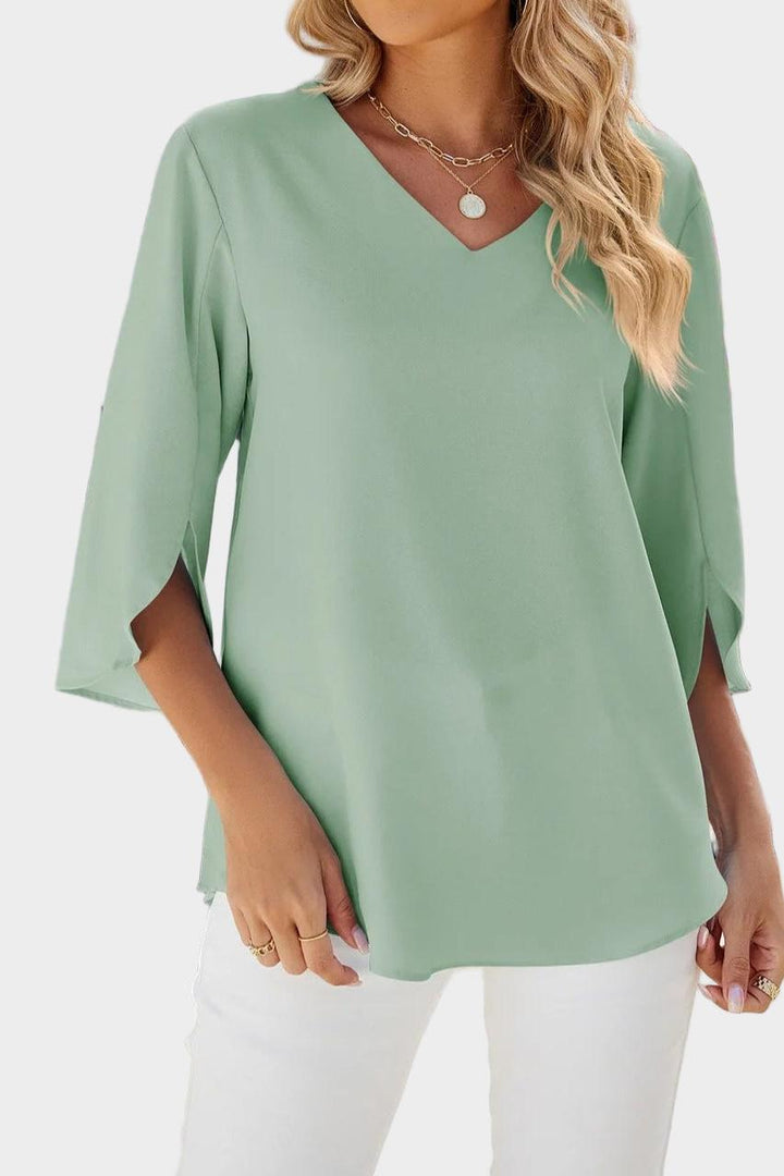 Helle | Ruffled Blouse