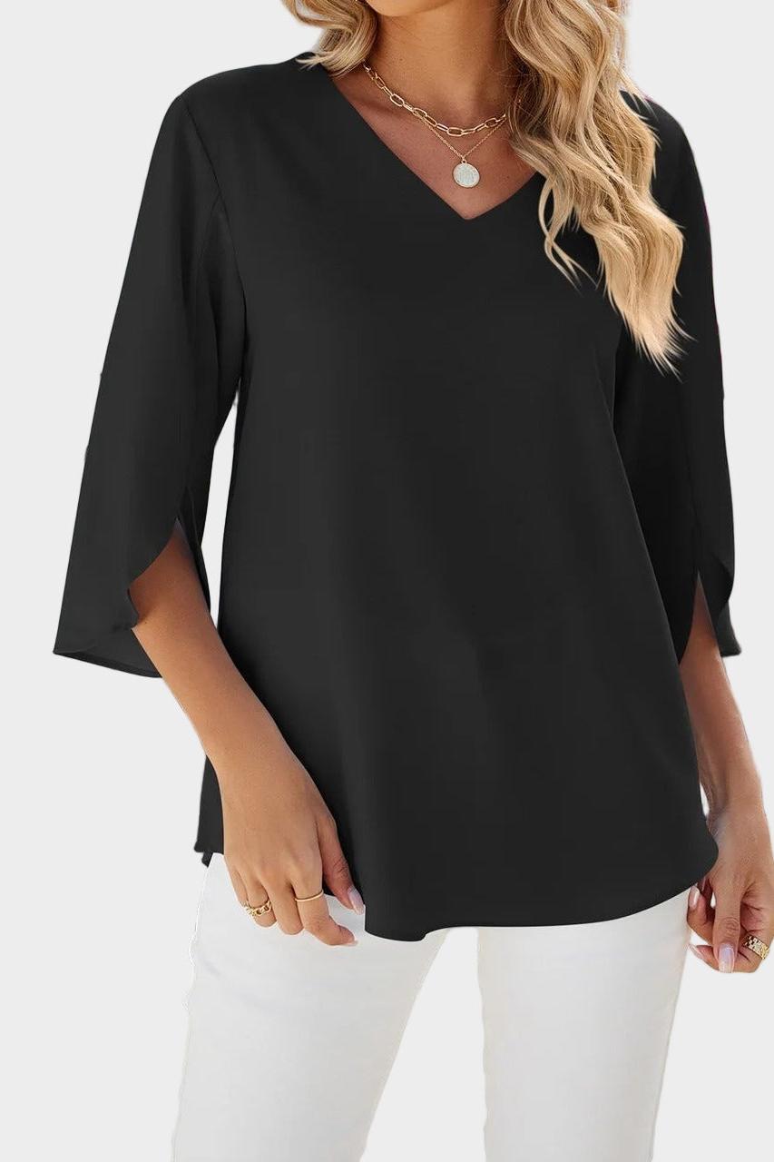Helle | Ruffled Blouse