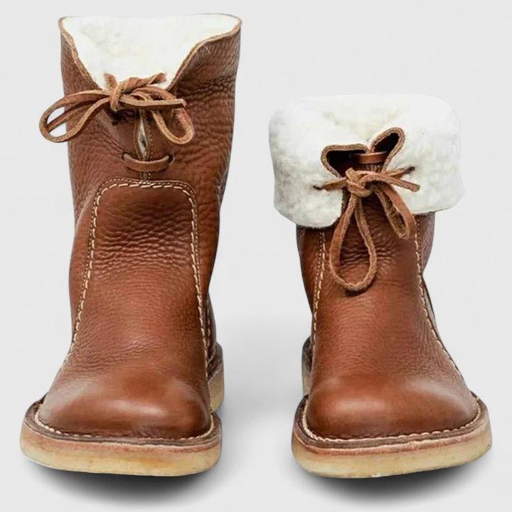 Helle | Støvler med pelsfor