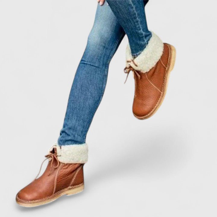 Helle | Støvler med pelsfor