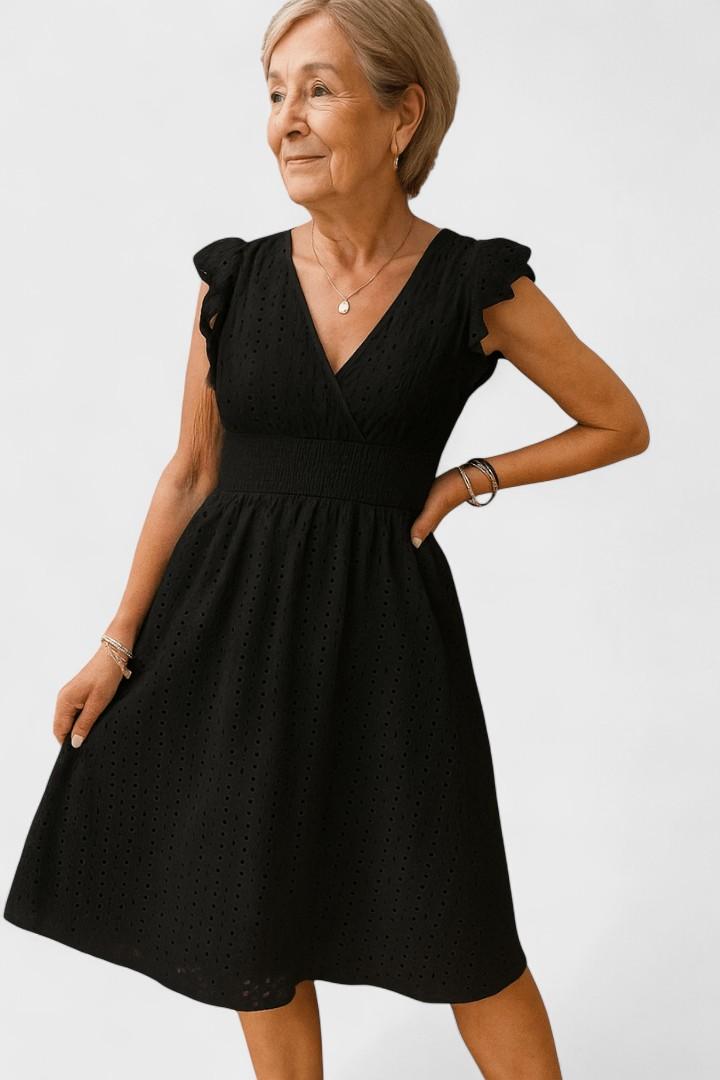 Henriette | Ruffled Waist Dress