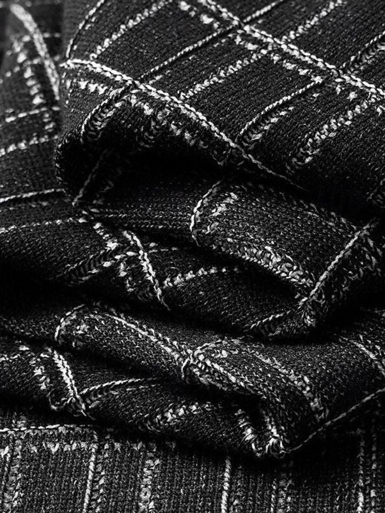 Holger™ | Classic Black Knit Polo