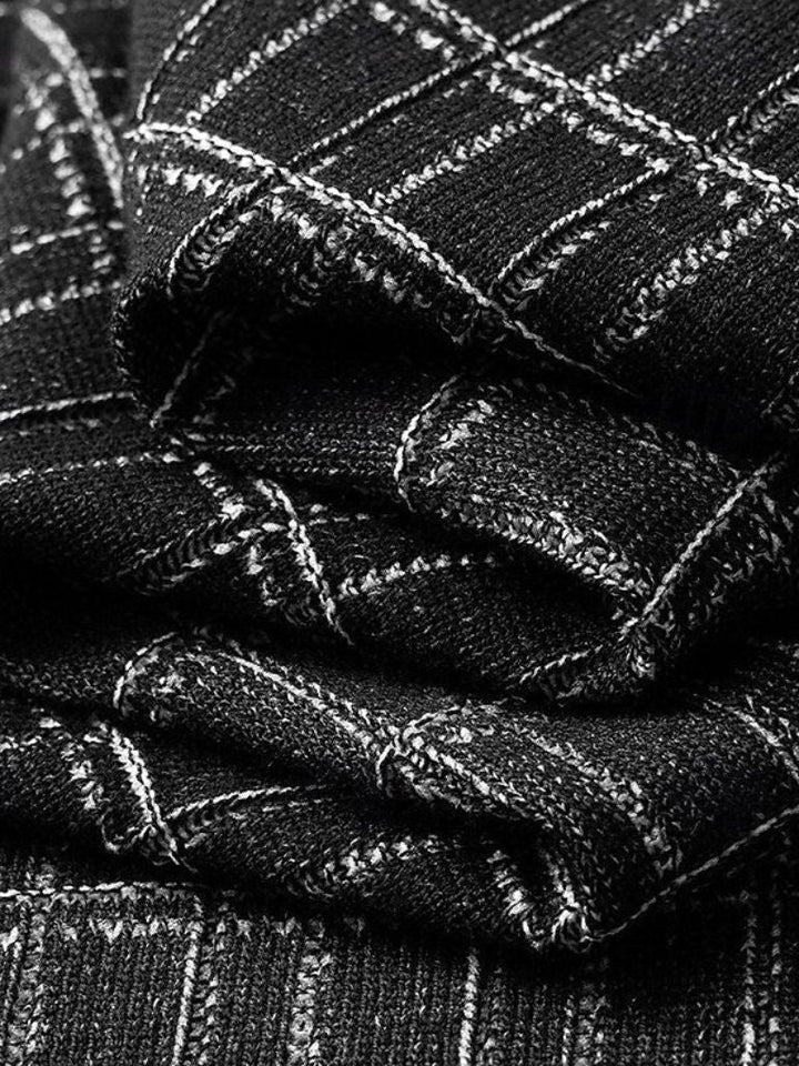 Holger™ | Classic Black Knit Polo