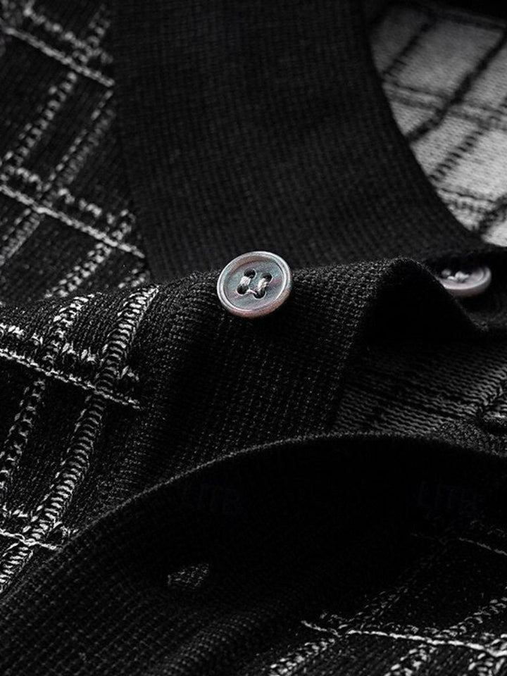 Holger™ | Classic Black Knit Polo