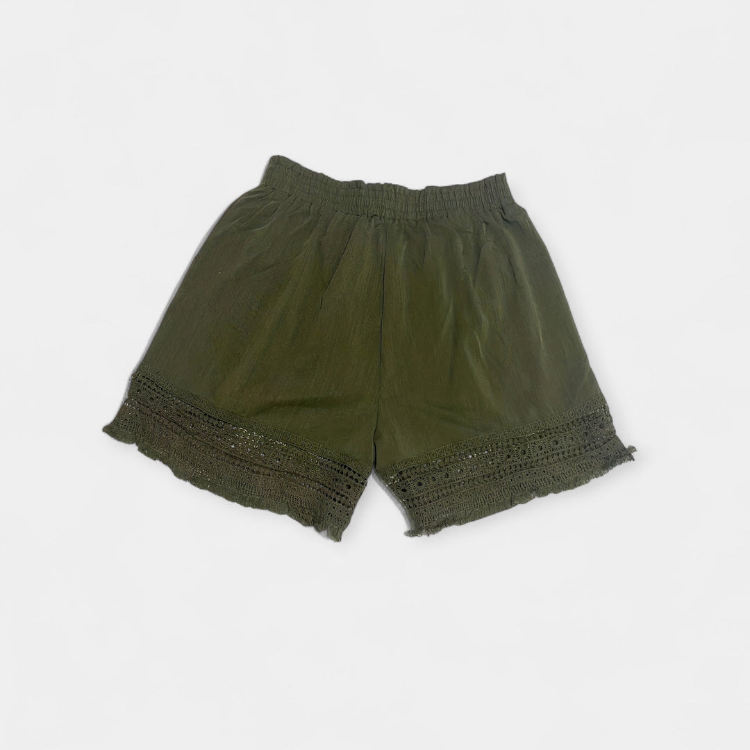 Ida | Blonde Denim Shorts