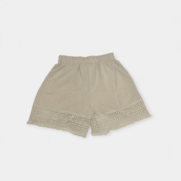 Ida | Blonde Denim Shorts
