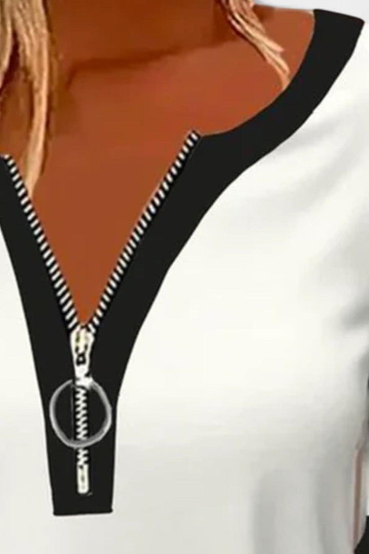 Ida | Langærmet Zip-Up