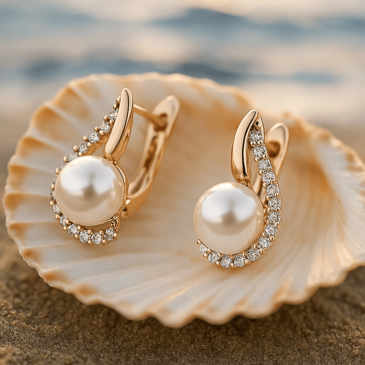 Ida | Pearl Earrings