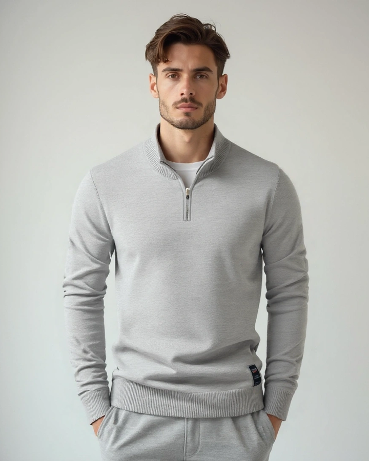 Jakob™ | Semi-Closed Sweater