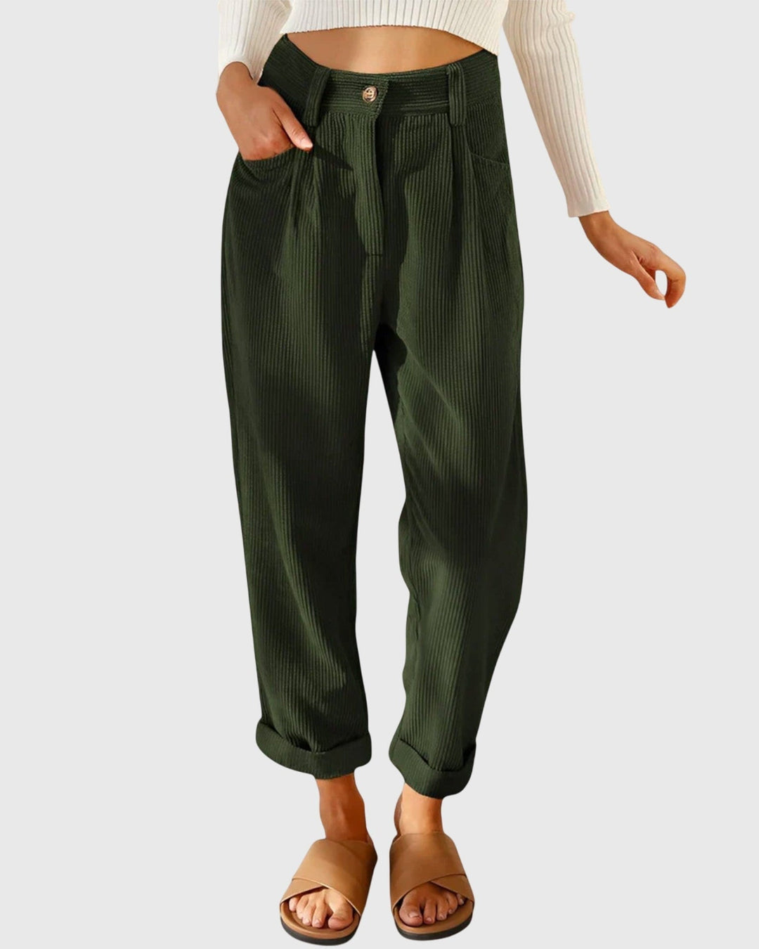 Jana | Corduroy Trousers