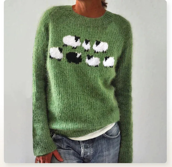 Jennifer | Retro Island Sweater