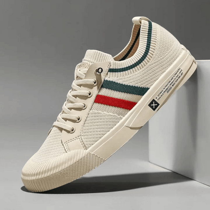 Jon™ | Striped Sneakers