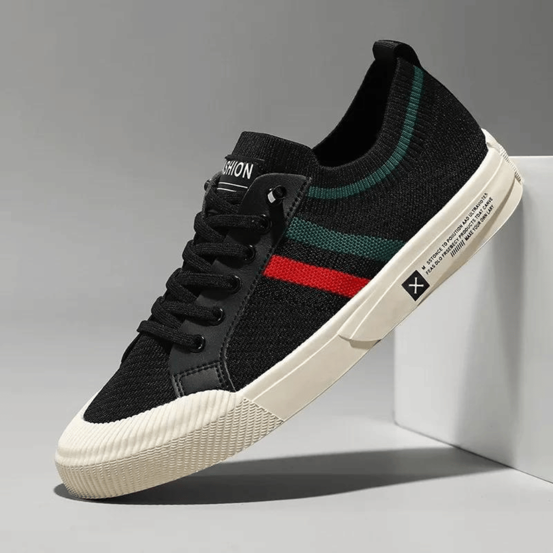 Jon™ | Striped Sneakers
