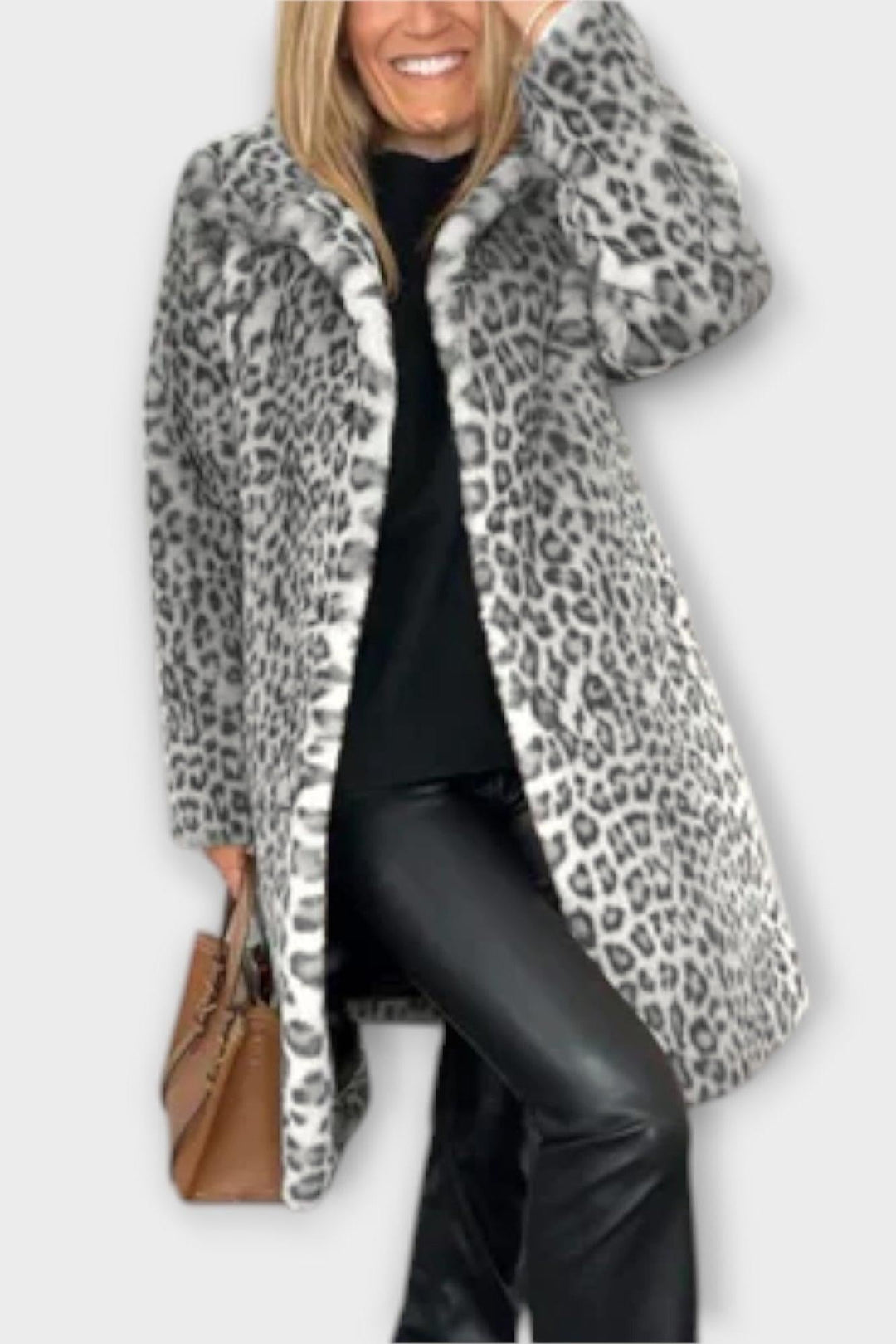 Josefine | Leopardmønstret jakke