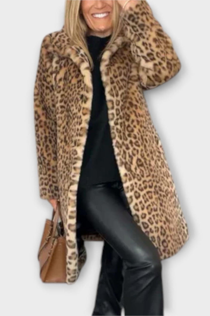 Josefine | Leopardmønstret jakke
