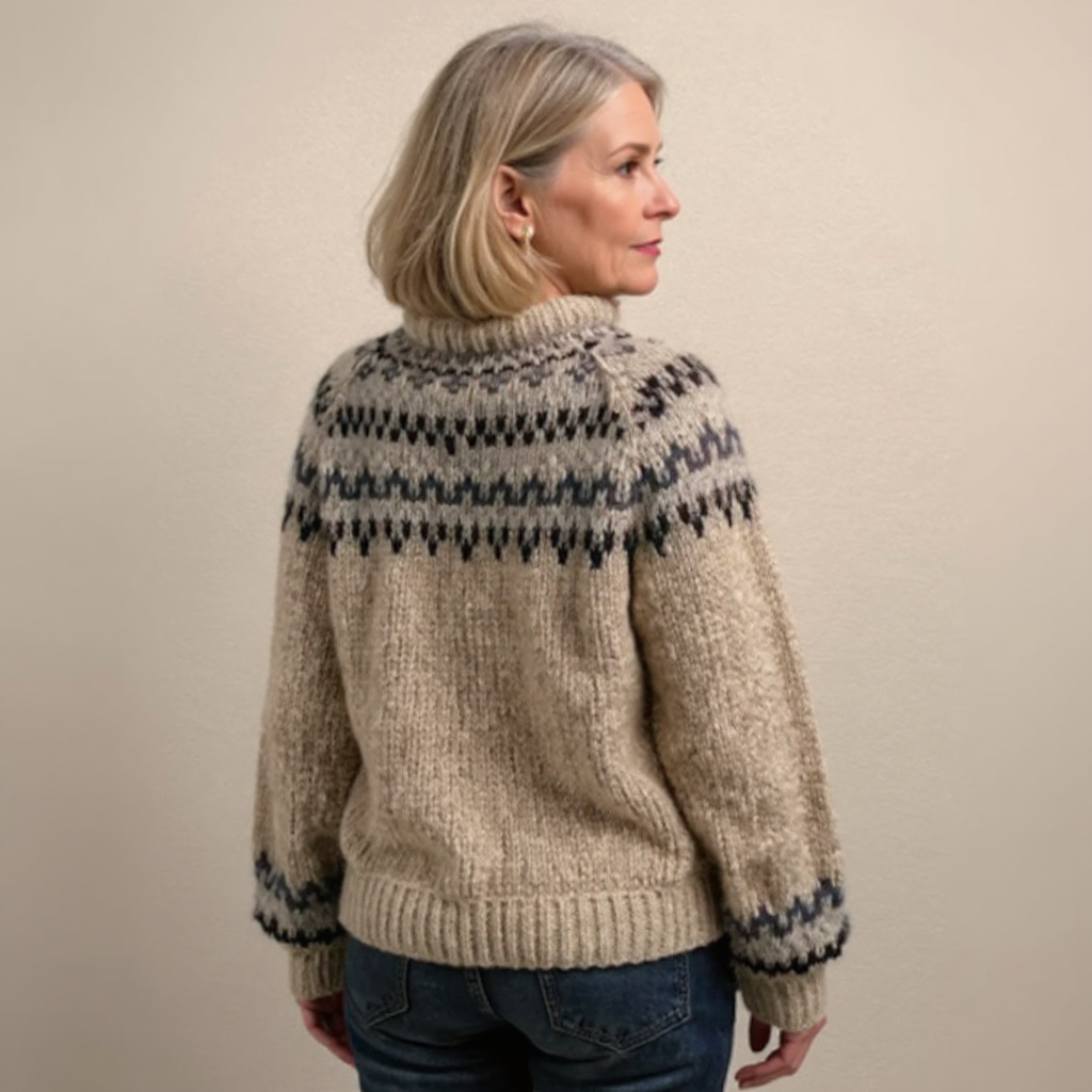 Karen | Retro Island Knit Sweater