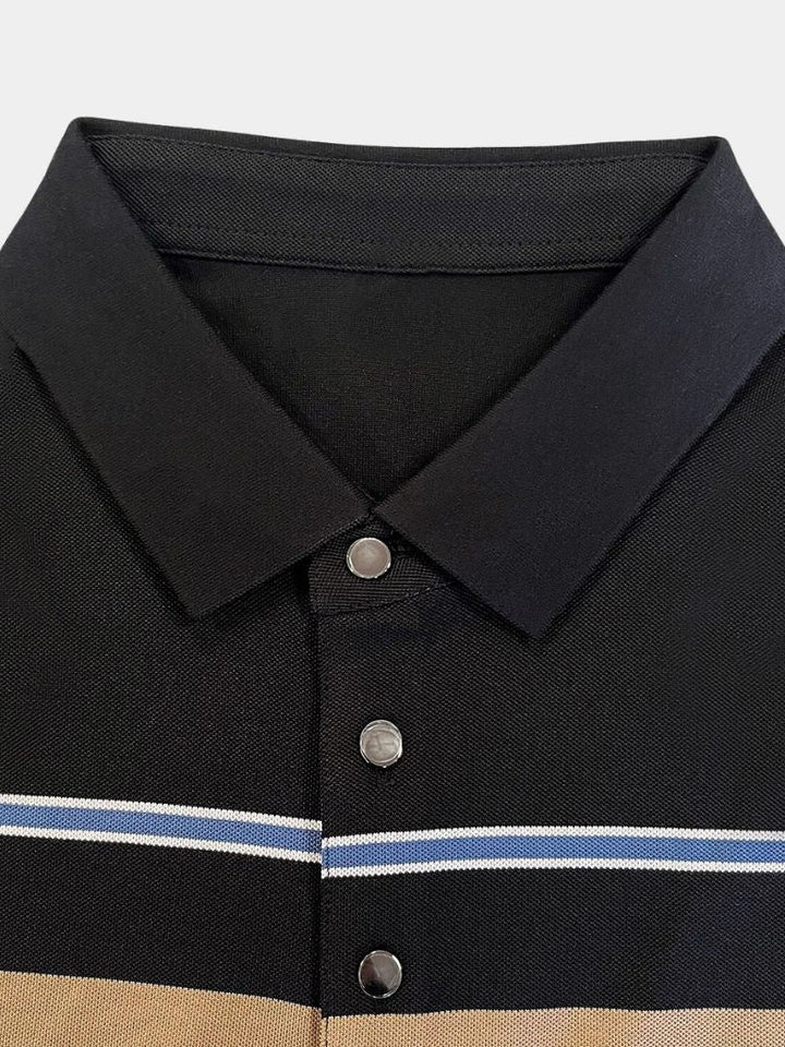 Kasper™ | Sunset Striped Polo