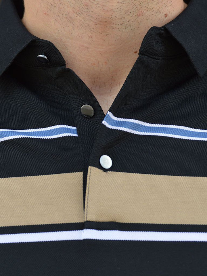 Kasper™ | Sunset Striped Polo
