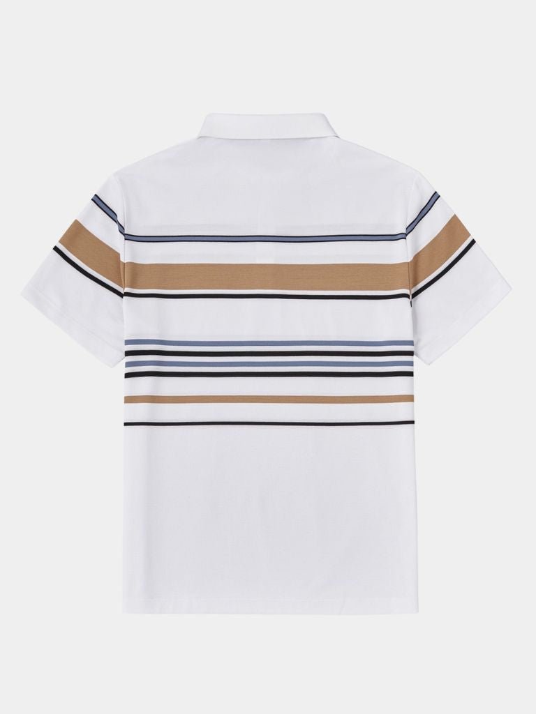 Kasper™ | Sunset Striped Polo