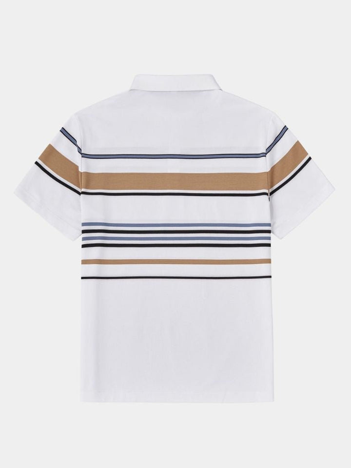 Kasper™ | Sunset Striped Polo