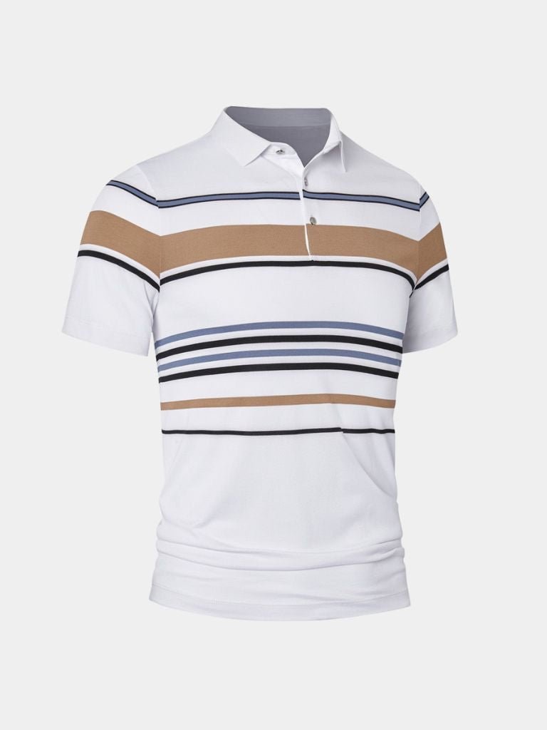 Kasper™ | Sunset Striped Polo