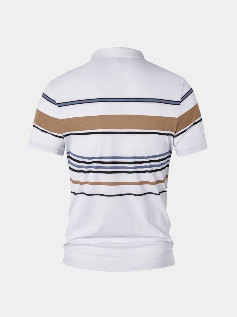 Kasper™ | Sunset Striped Polo