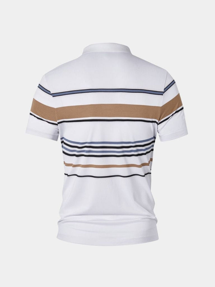 Kasper™ | Sunset Striped Polo
