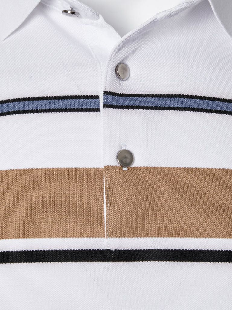 Kasper™ | Sunset Striped Polo
