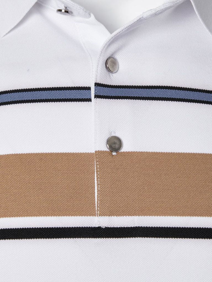 Kasper™ | Sunset Striped Polo