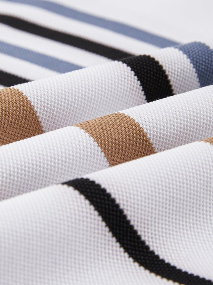 Kasper™ | Sunset Striped Polo