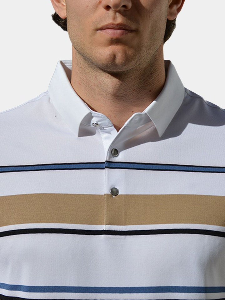 Kasper™ | Sunset Striped Polo