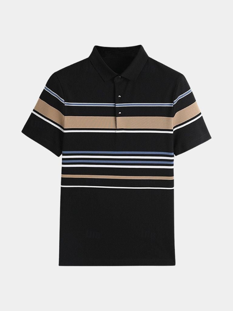 Kasper™ | Sunset Striped Polo