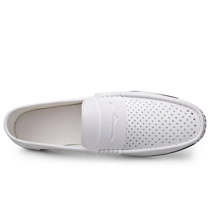 Traditionelle Italienske Læder Loafers