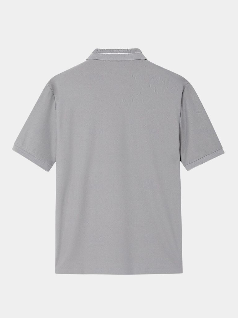 Klaus™ | Grå Stål Polo Shirt