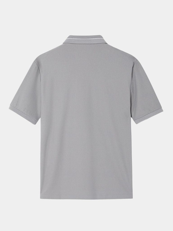Klaus™ | Grå Stål Polo Shirt