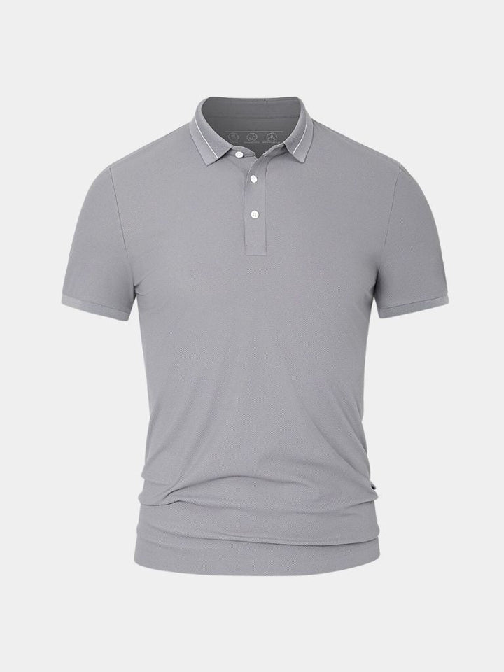 Klaus™ | Grå Stål Polo Shirt