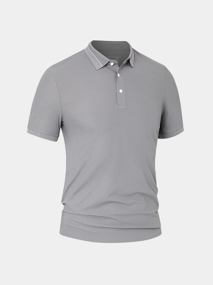 Klaus™ | Grå Stål Polo Shirt