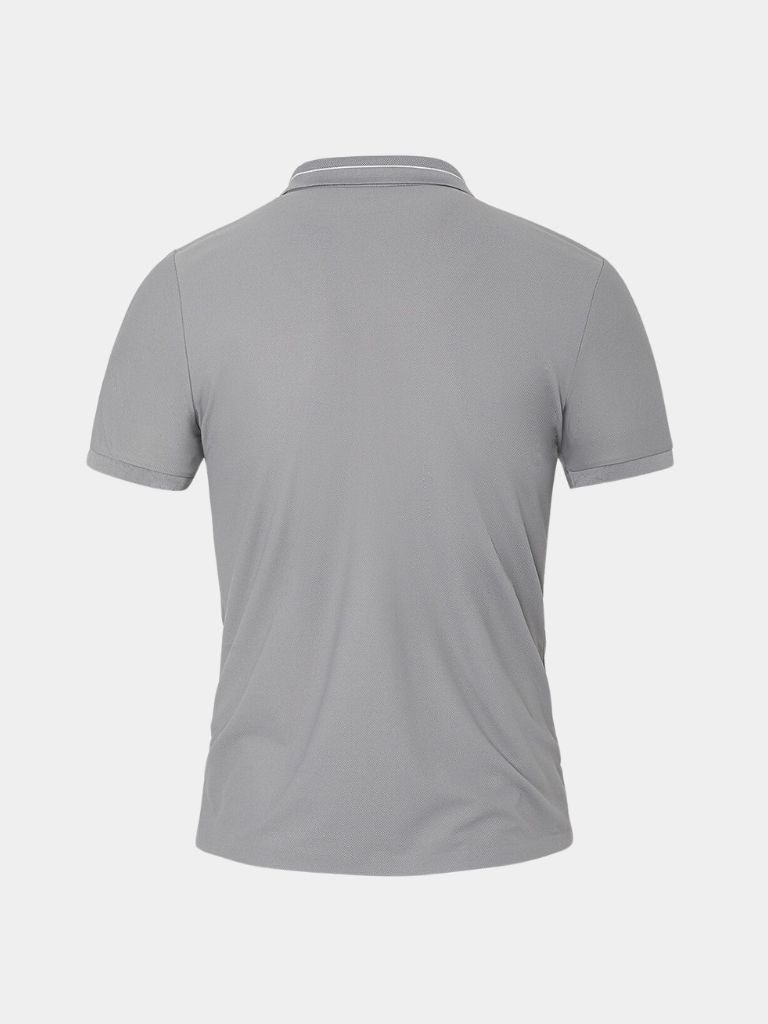 Klaus™ | Grå Stål Polo Shirt