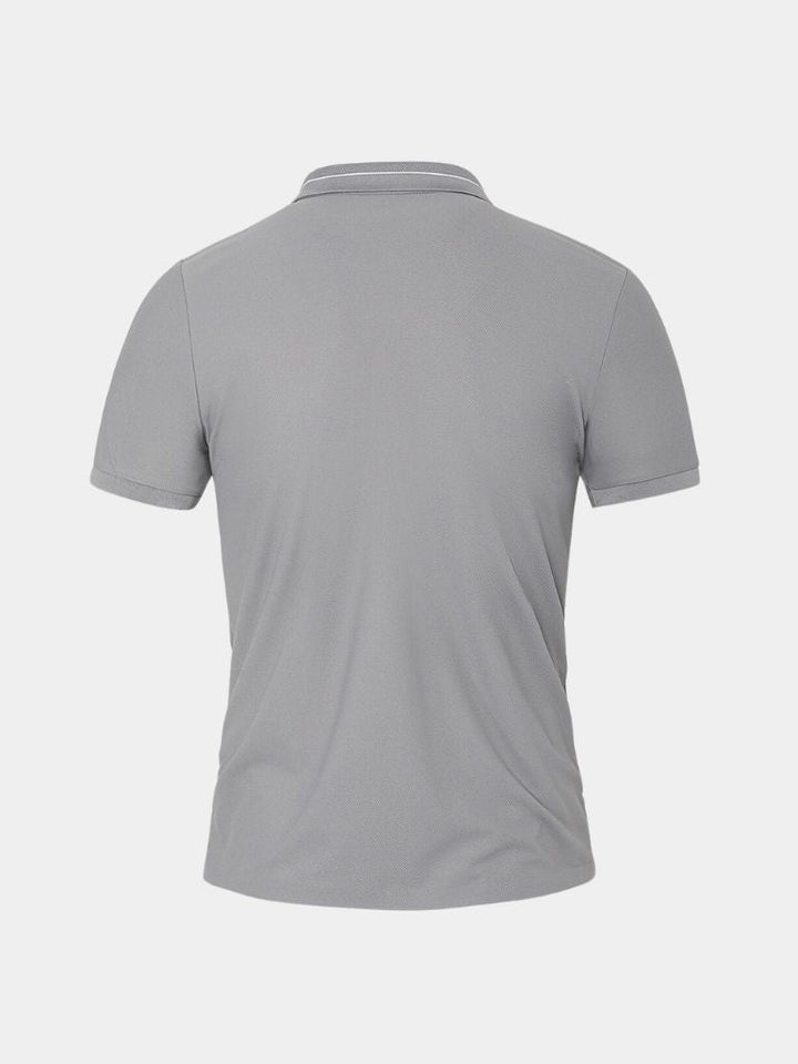 Klaus™ | Grå Stål Polo Shirt