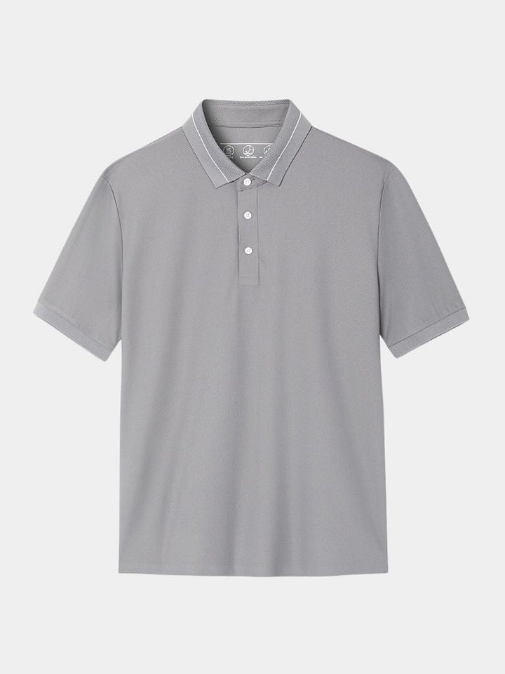 Klaus™ | Grå Stål Polo Shirt