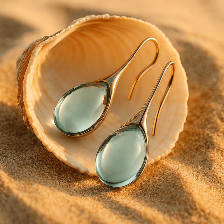 Lærke | Tropiske Dråbeøreringe