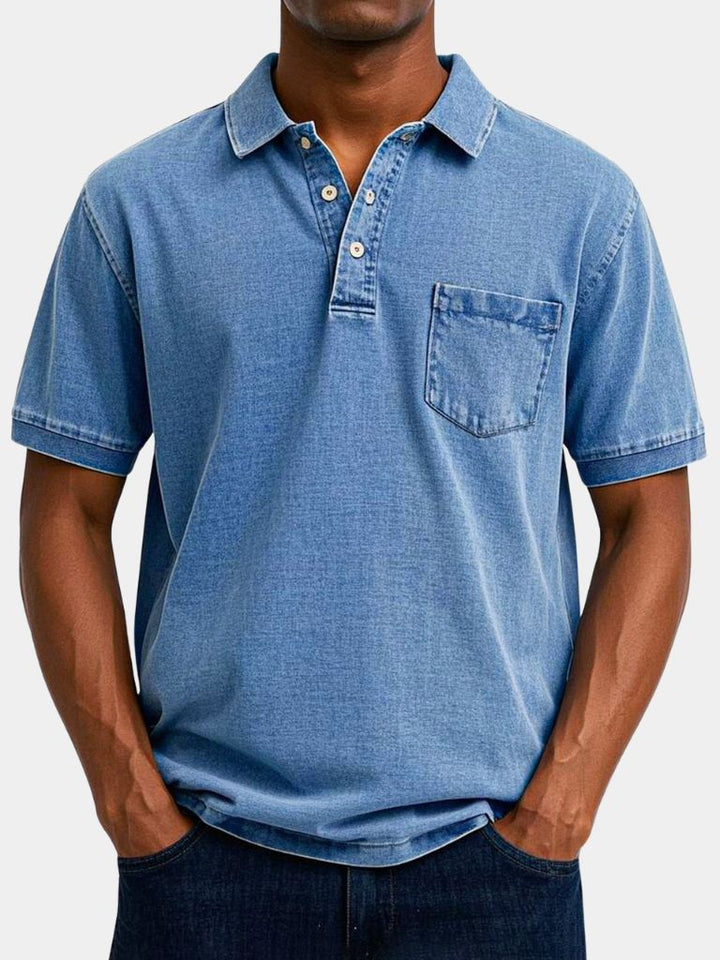 Lauge™ Bethlehem Blues Polo Shirt